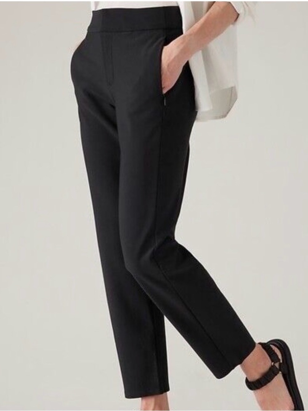 Athleta Stellar Skinny Trouser Black Size 18